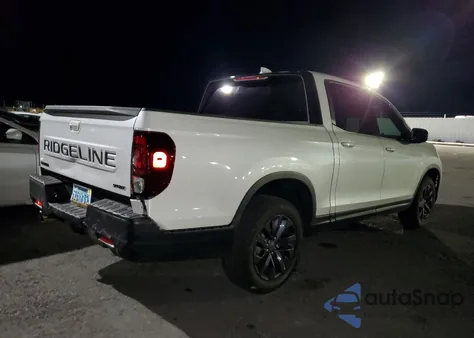 2024 Honda Ridgeline Sport from USA, damaged, VIN 5FPYK3F13RB011160